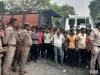 बलिया में सड़क हादसा: ट्रक से कुचलकर आठवीं कक्षा के छात्र की मौत, रफ्तार रुकी