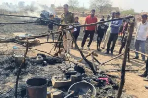 Rajasthan News: टपरी में आग से सात महीने के मासूम की मौत, पिता भी झुलसा