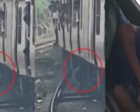 मरने के लिए ट्रेन के नीचे लेट गया युवक, वीडियो वायरल